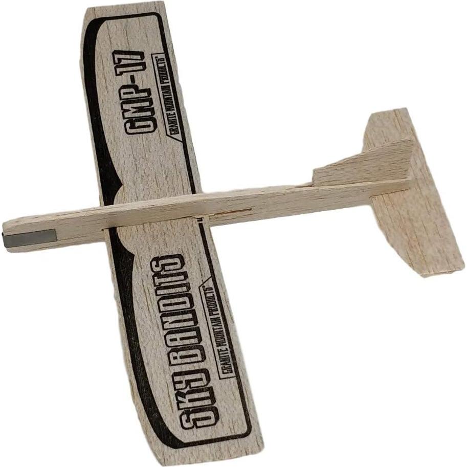 Juego de Aviones de Madera y Espuma Granite Mountain - 12 Kits