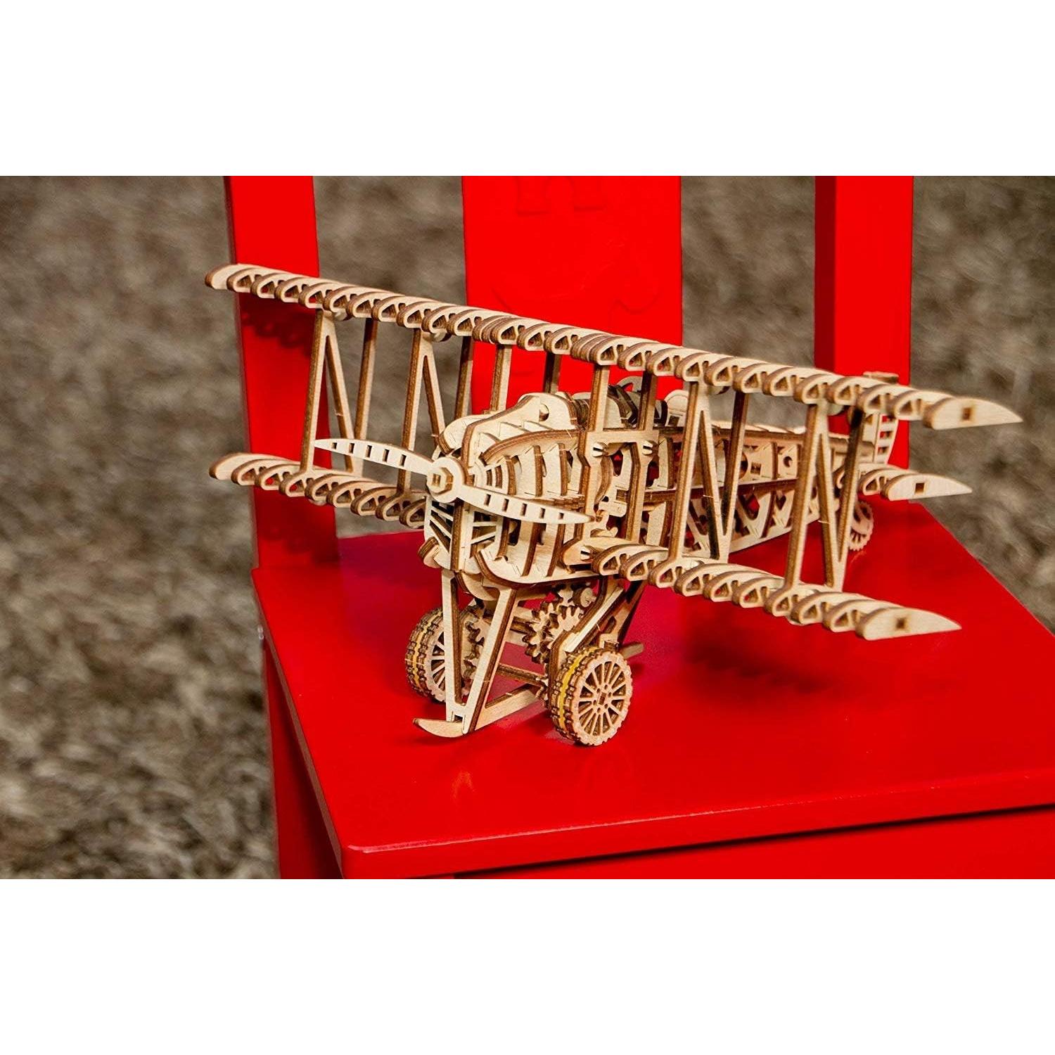 Kit de Juguete de Avión de Madera Wood Trick - Modelo 3D DIY