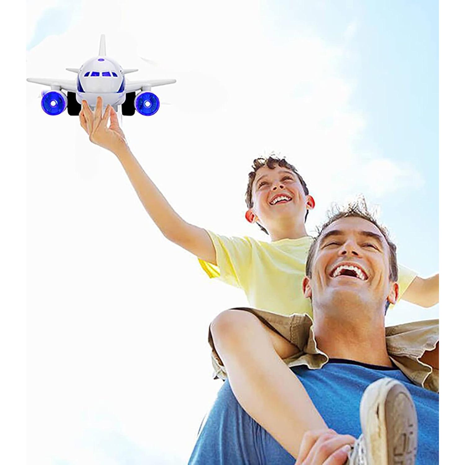 Avión de Juguete YEAM Y1C con Luz y Sonido 19.1x21.1cm