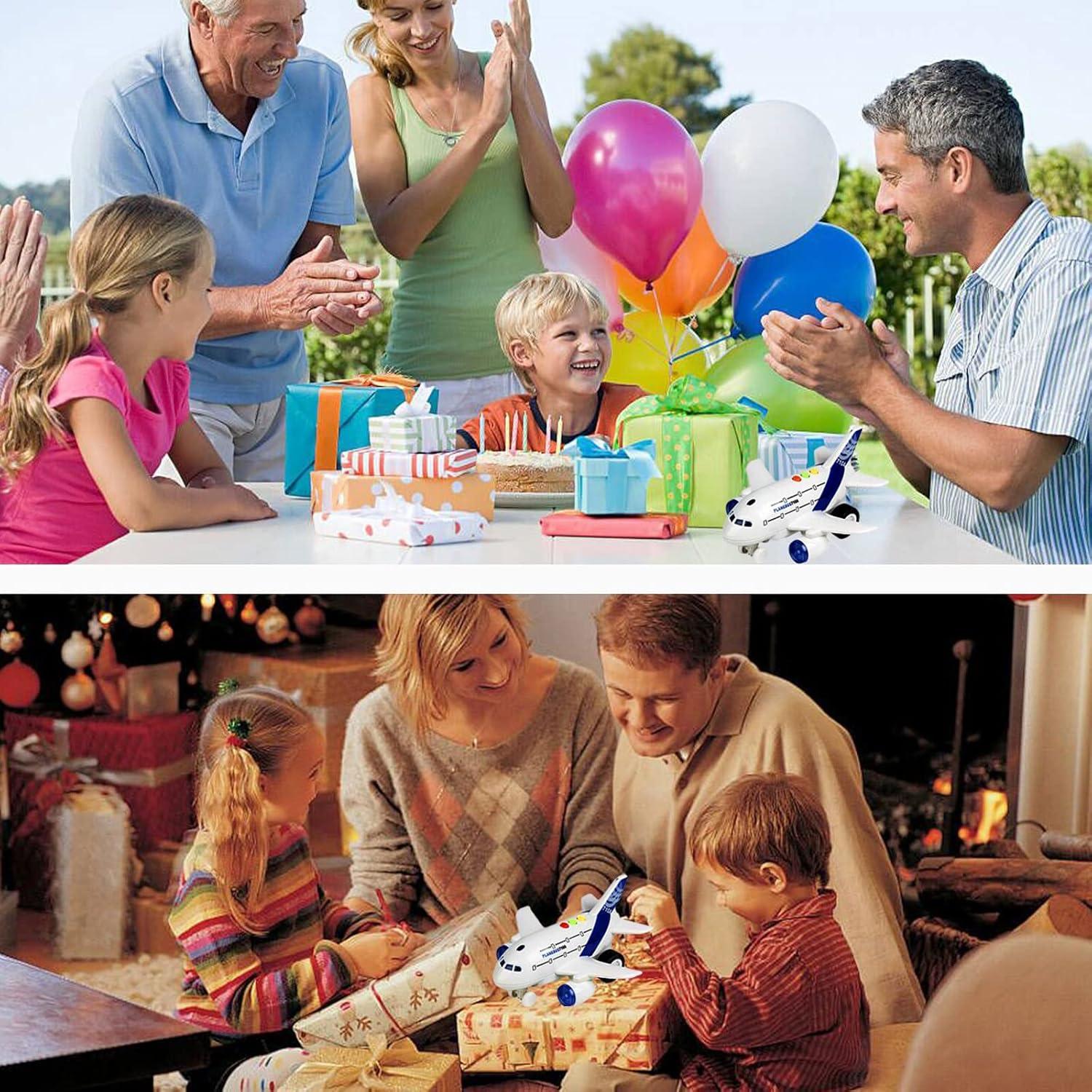 Avión de Juguete YEAM Y1C con Luz y Sonido 19.1x21.1cm