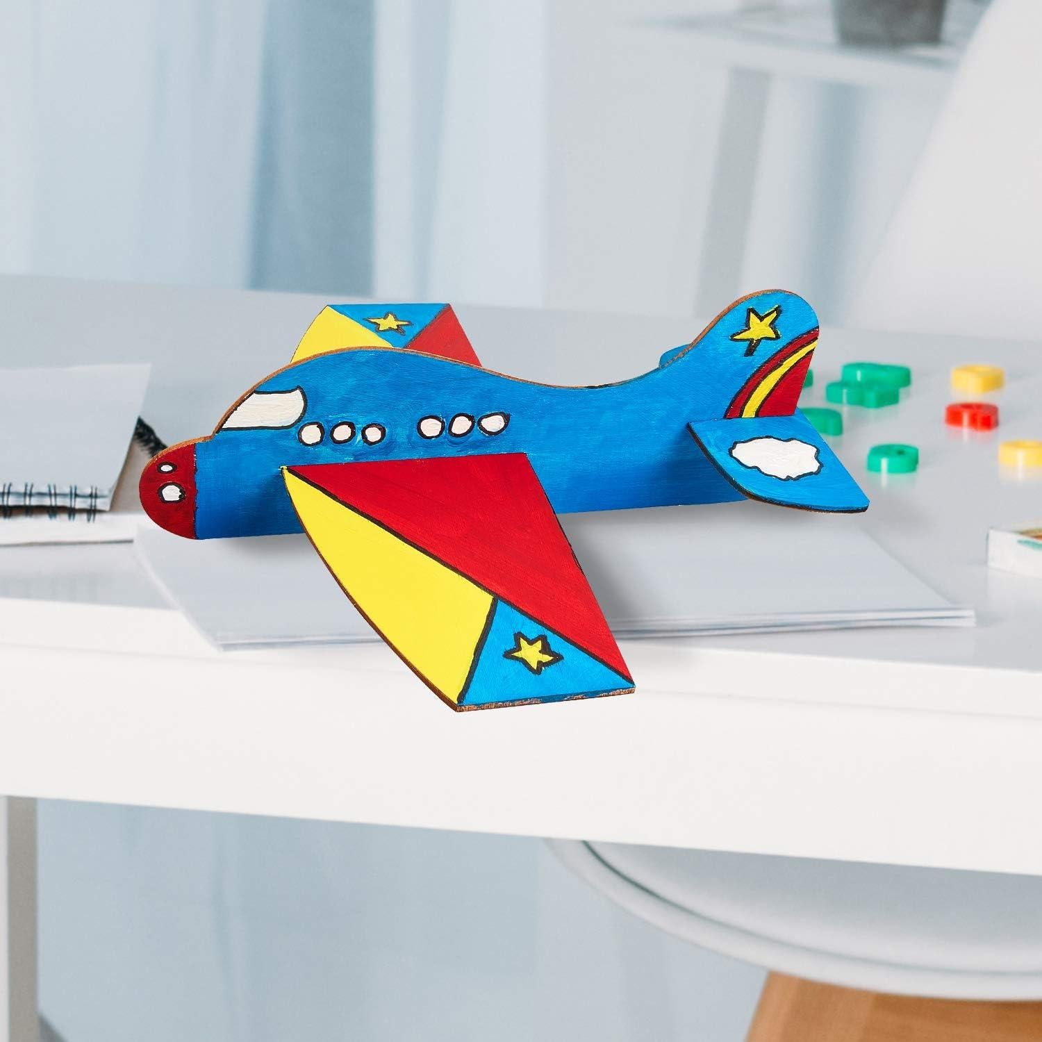 Kits de Aviones de Madera Balsa Gejoy - 8 Paquetes DIY