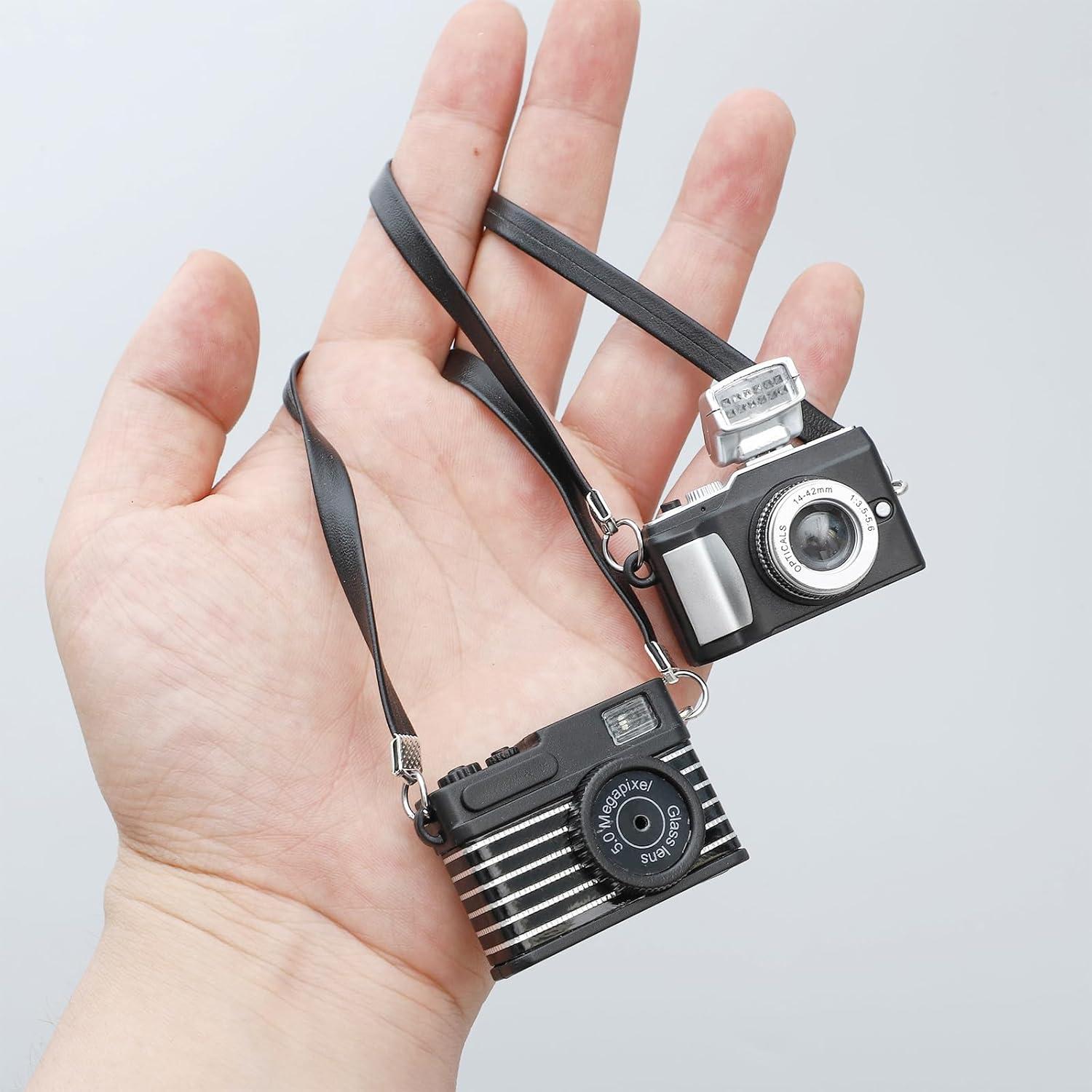 Mini Juguetes de Cámara Vintage ONEST - 6 Piezas para Muñecas