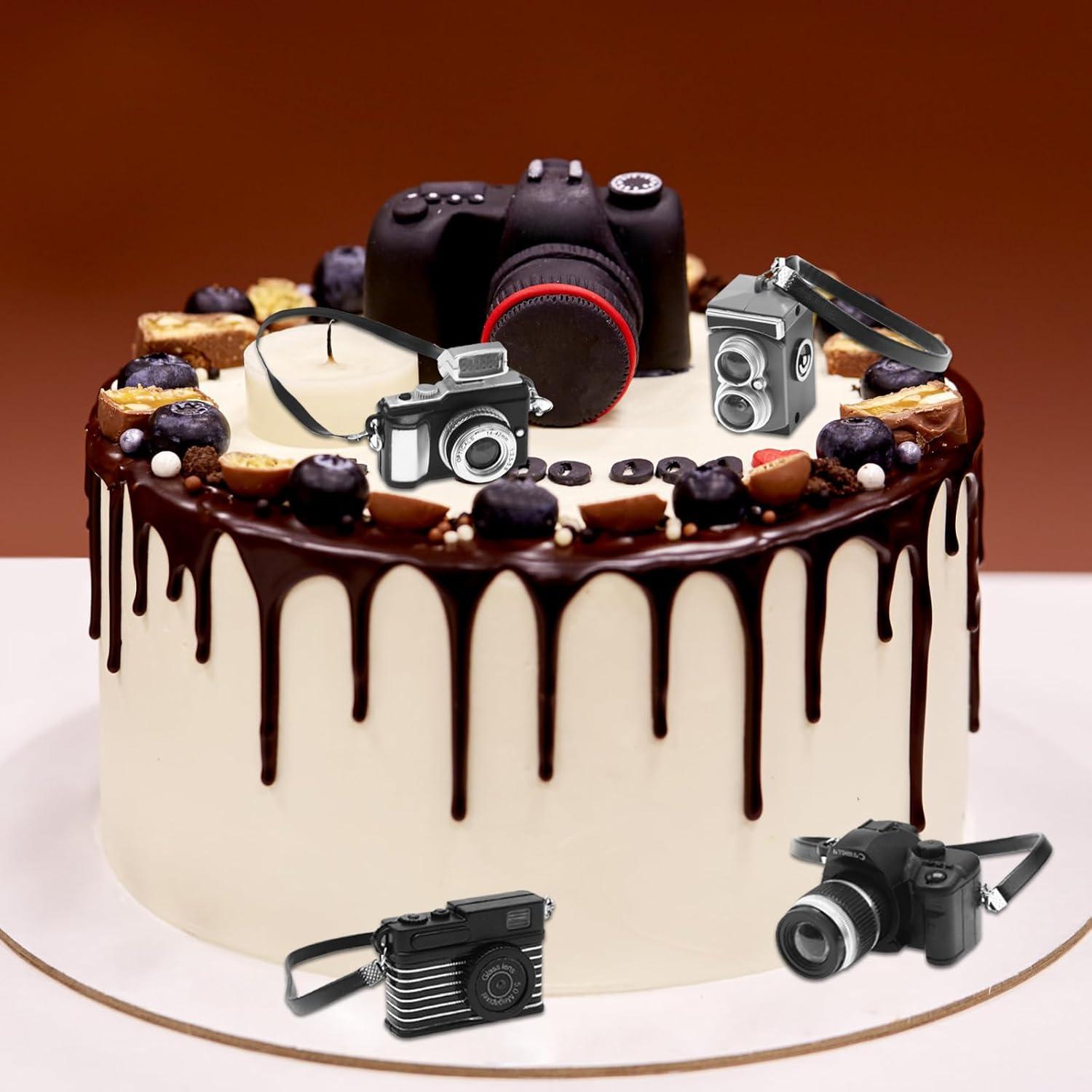 Mini Juguetes de Cámara Vintage ONEST - 6 Piezas para Muñecas