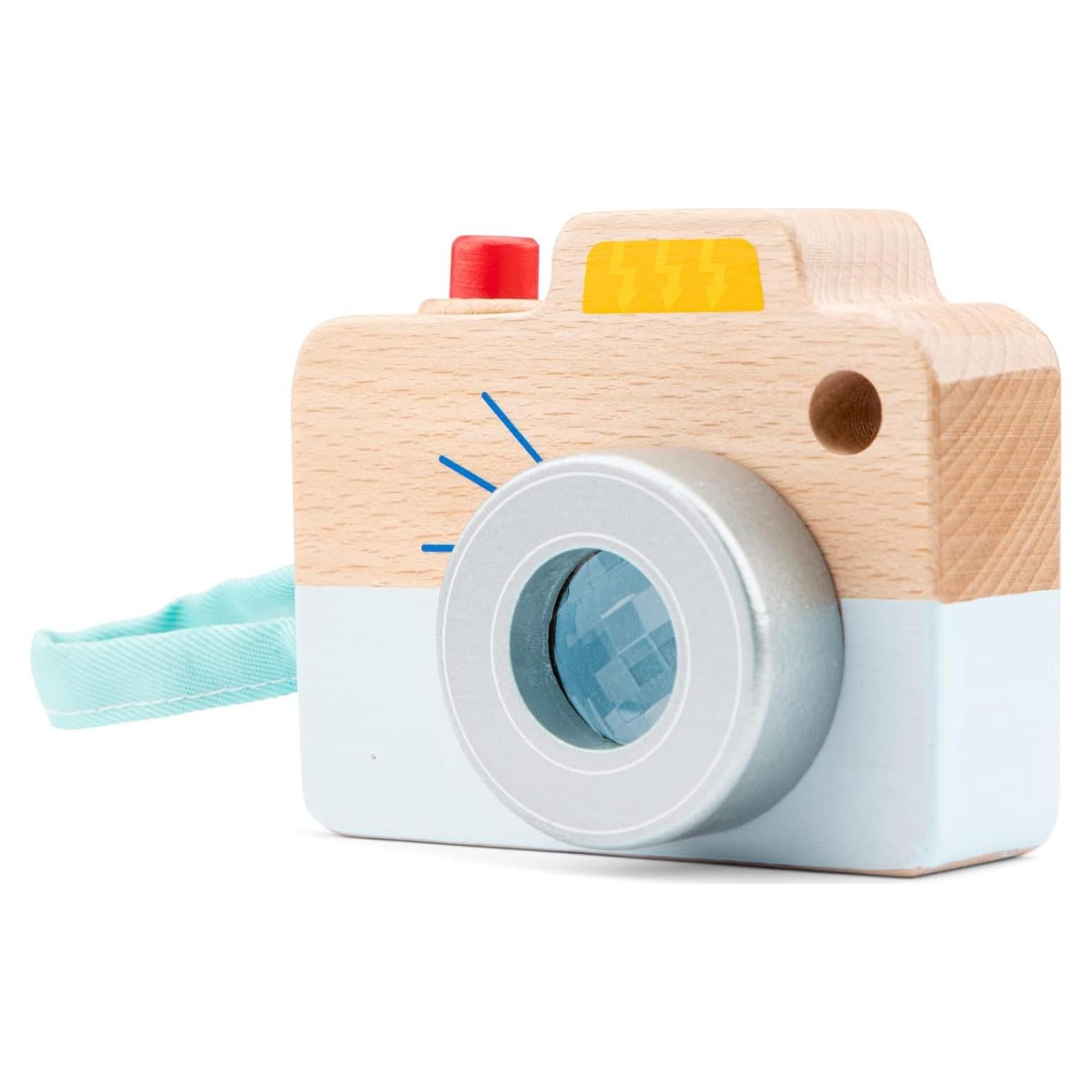 Cámara de Madera Nuevo Juguete Clásico para Niños 18 meses+