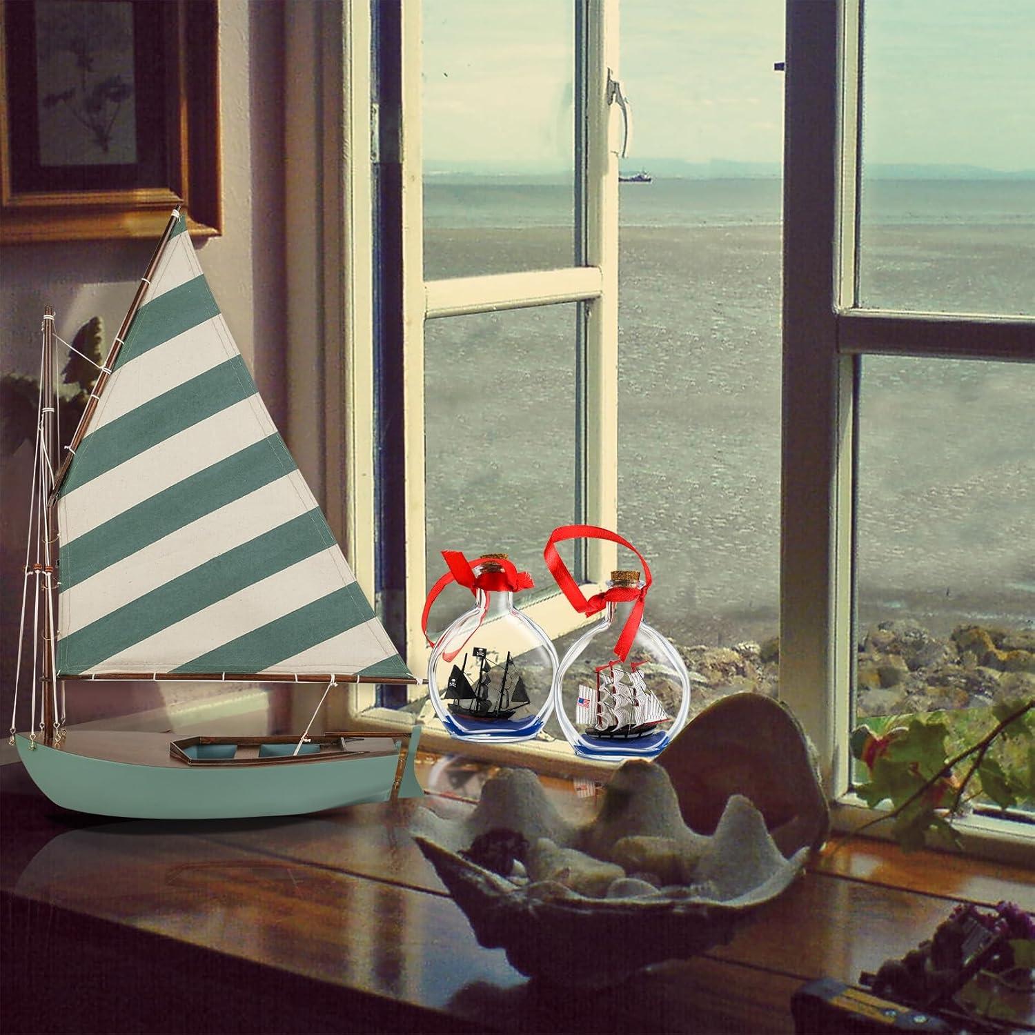 Modelo de Barco de Vela de Madera SAILINGSTORY 34.29x50.8cm