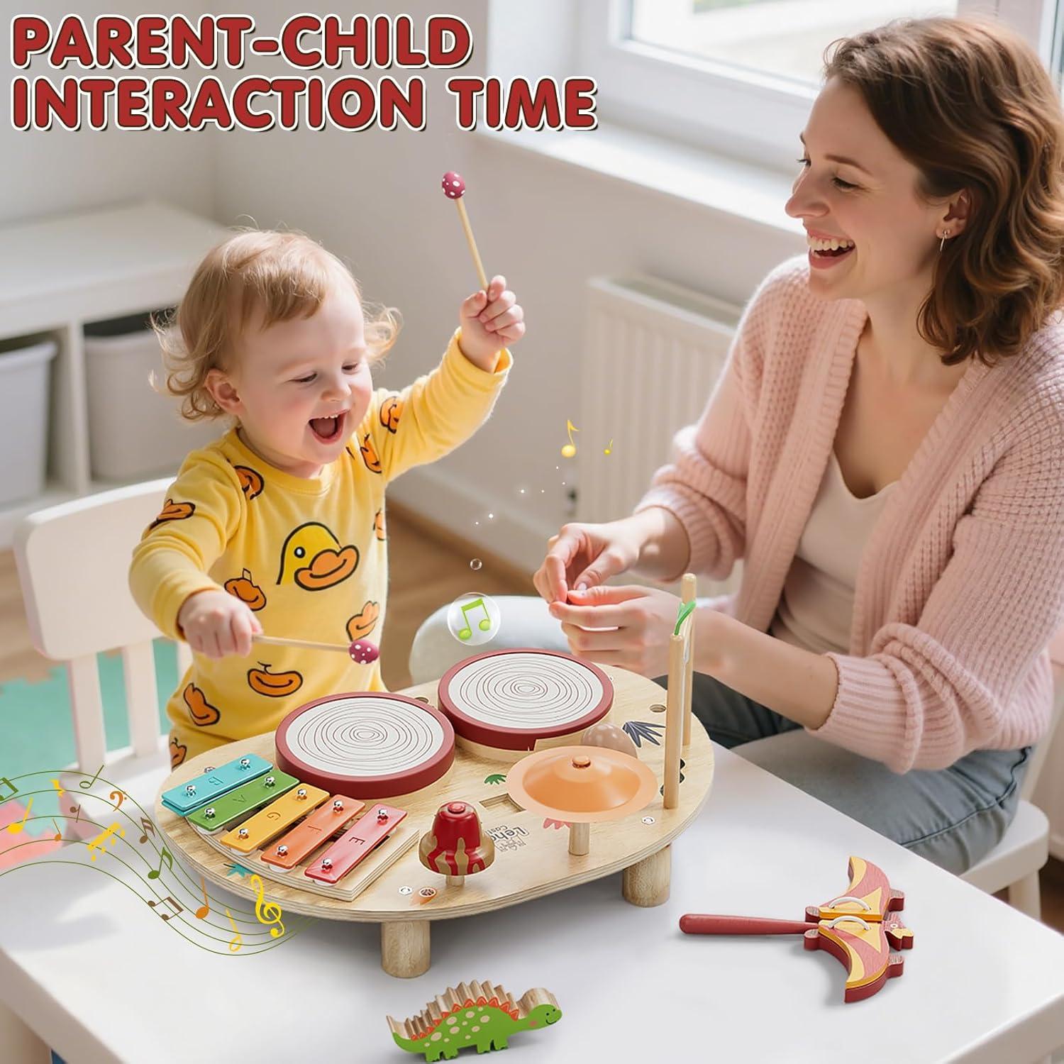 Juego de Batería Lehoo Castle para Bebés 8 en 1 Musical