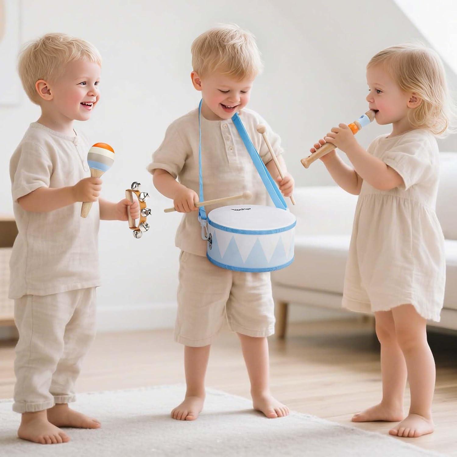 Juego de Batería Infantil Vanplay - 6 Instrumentos Musicales