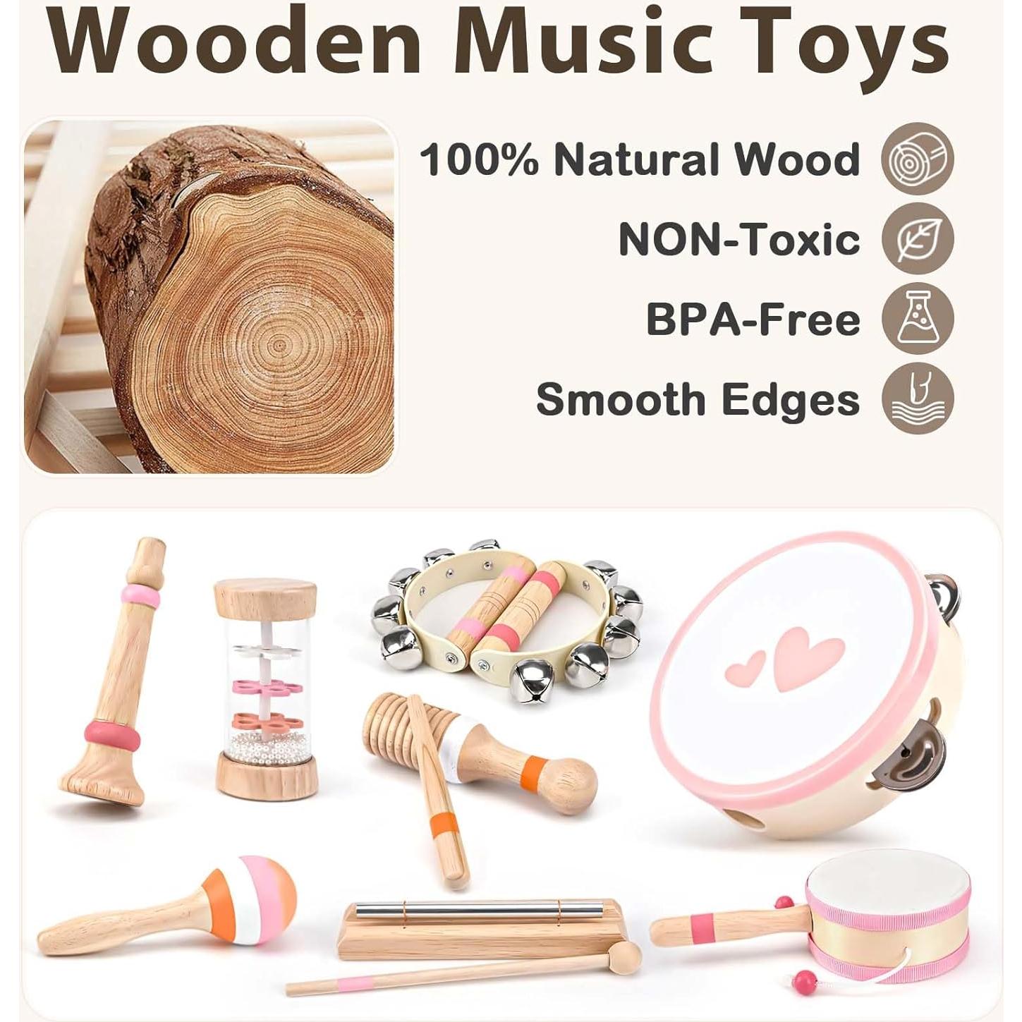 Conjunto Musical 8 en 1 Vanplay para Niños 18+ Meses