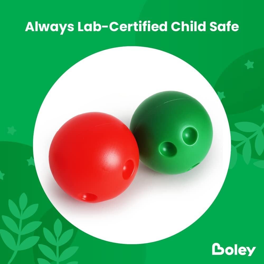 Juego de Bolos para Niños Boley - 12 Piezas Multicolor