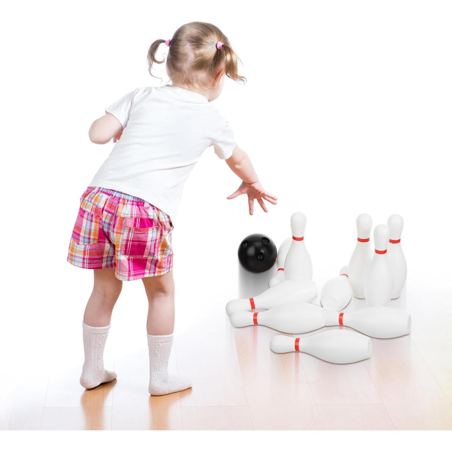 Set Mini Bowling Toddmomy 16cm para Juegos de Interior