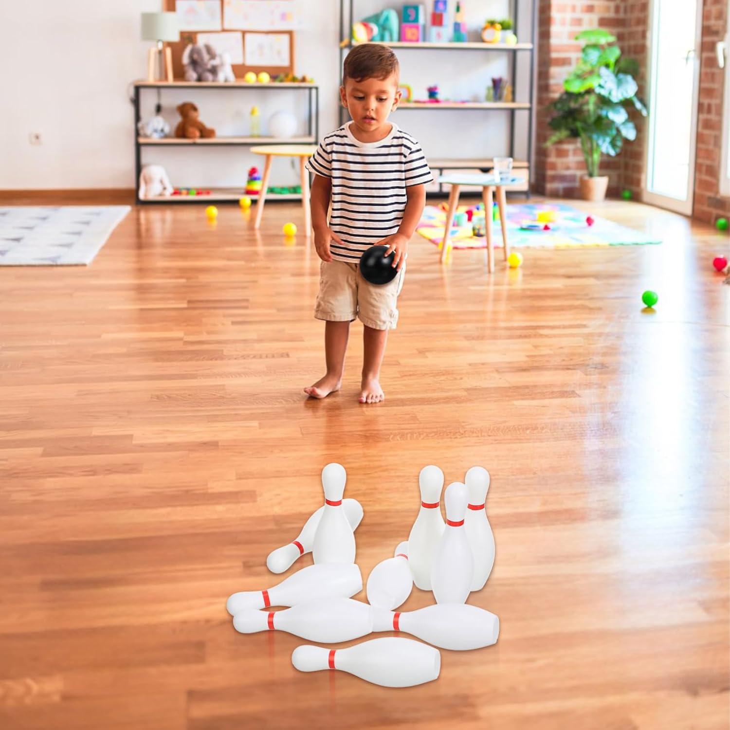 Set Mini Bowling Toddmomy 16cm para Juegos de Interior