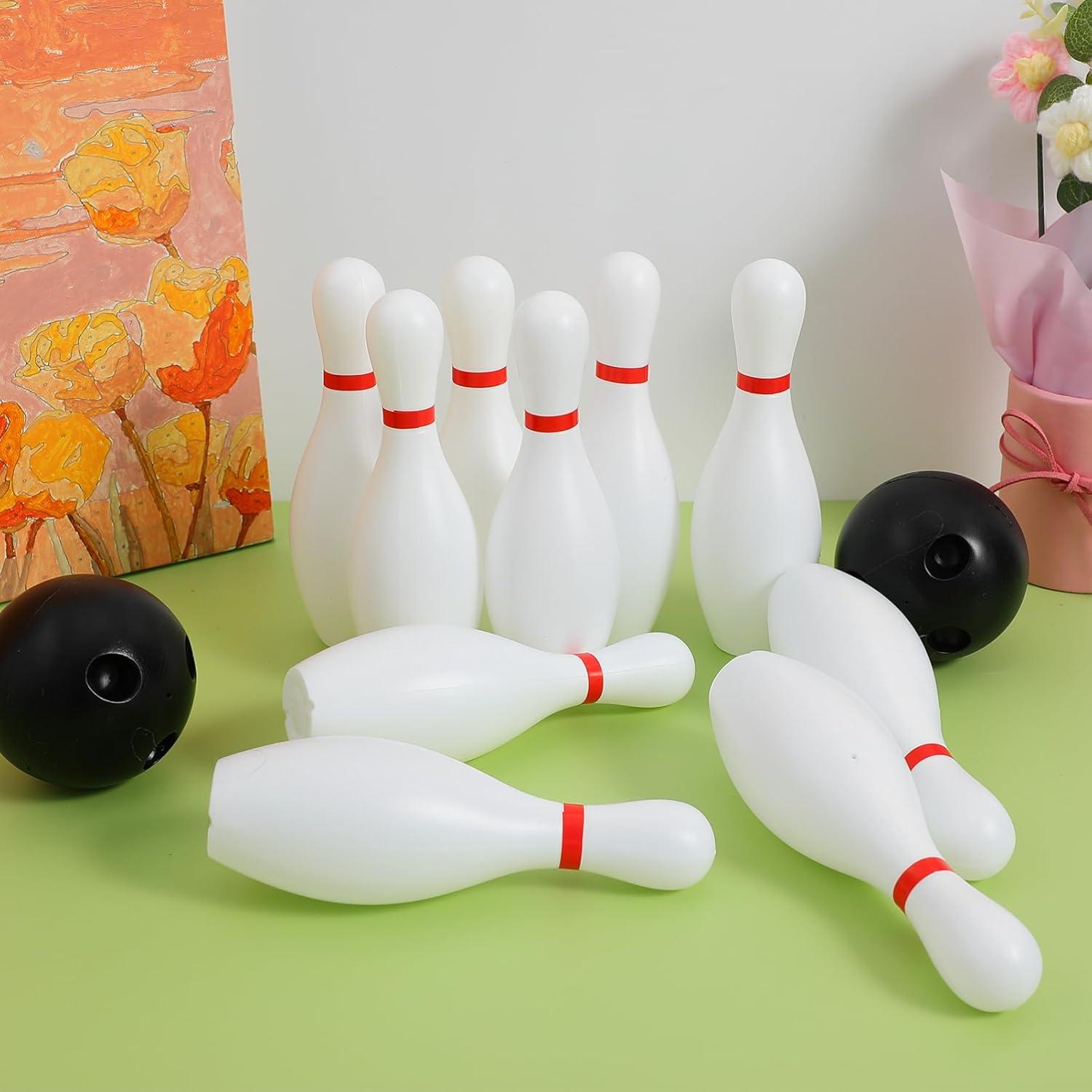 Set Mini Bowling Toddmomy 16cm para Juegos de Interior