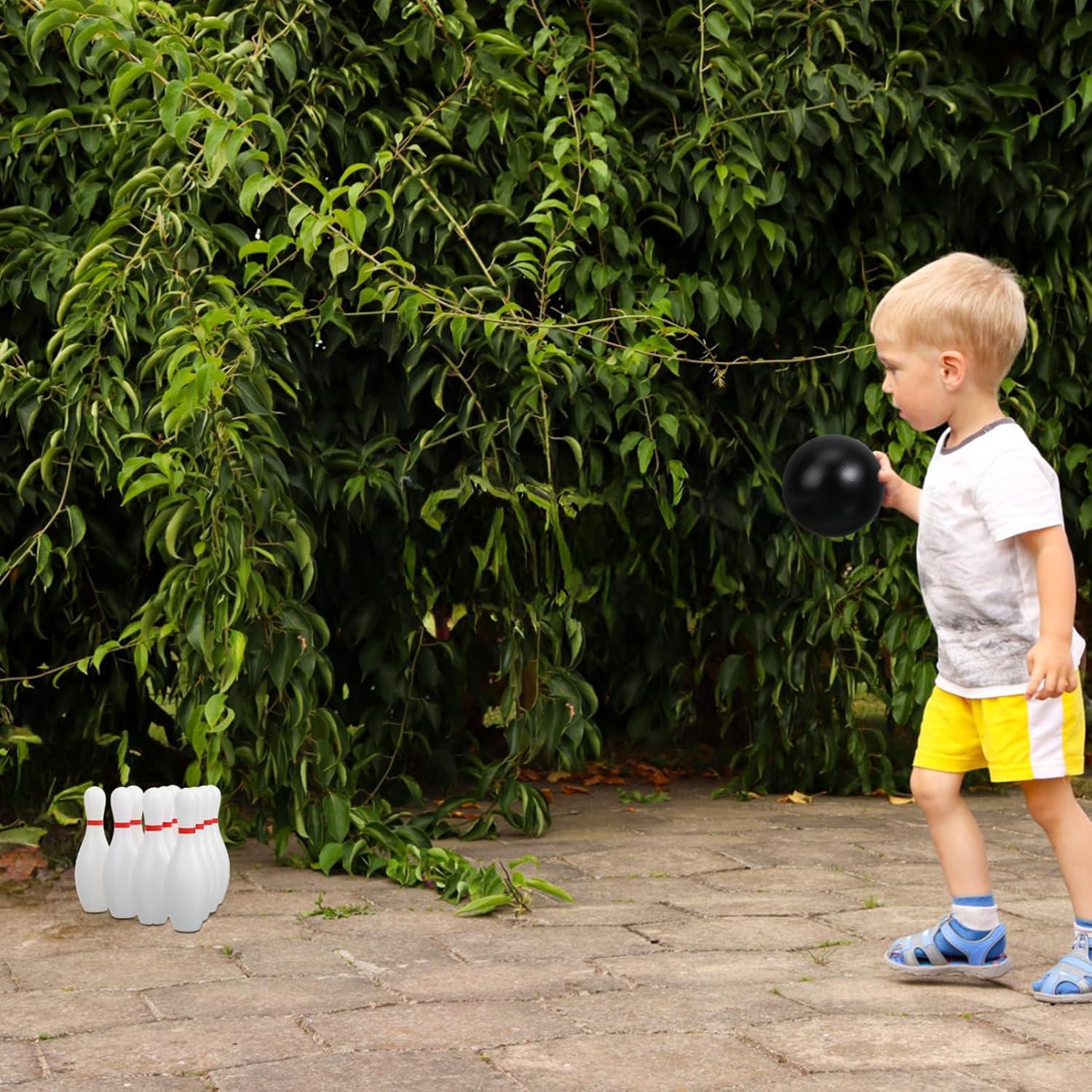 Set Mini Bowling Toddmomy 16cm para Juegos de Interior