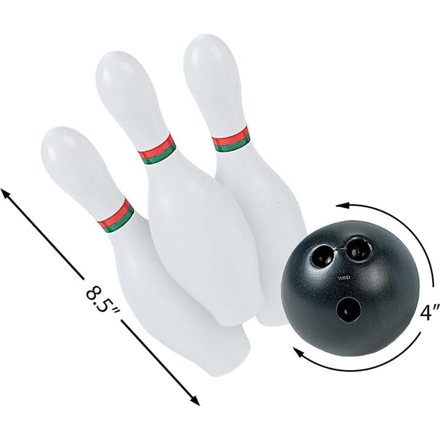 Conjunto de Bolos para Niños Fun Express - 10 Pines y 2 Pelotas