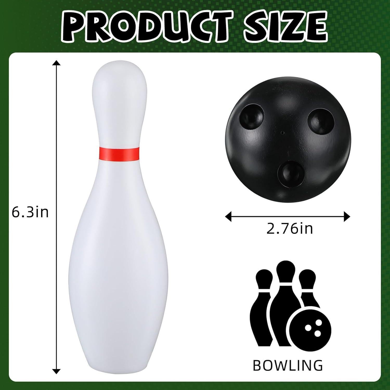 Set de Bolos para Niños RoundFunny - 40 Piezas, 16 cm