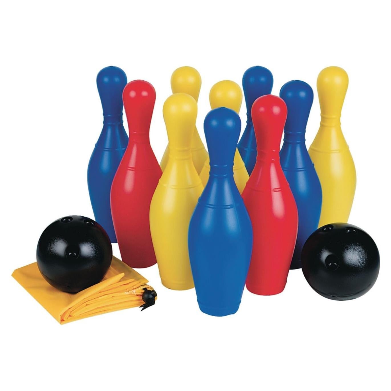 Conjunto de Bolos de Plástico S&S Worldwide 10 Pines 29.2 cm