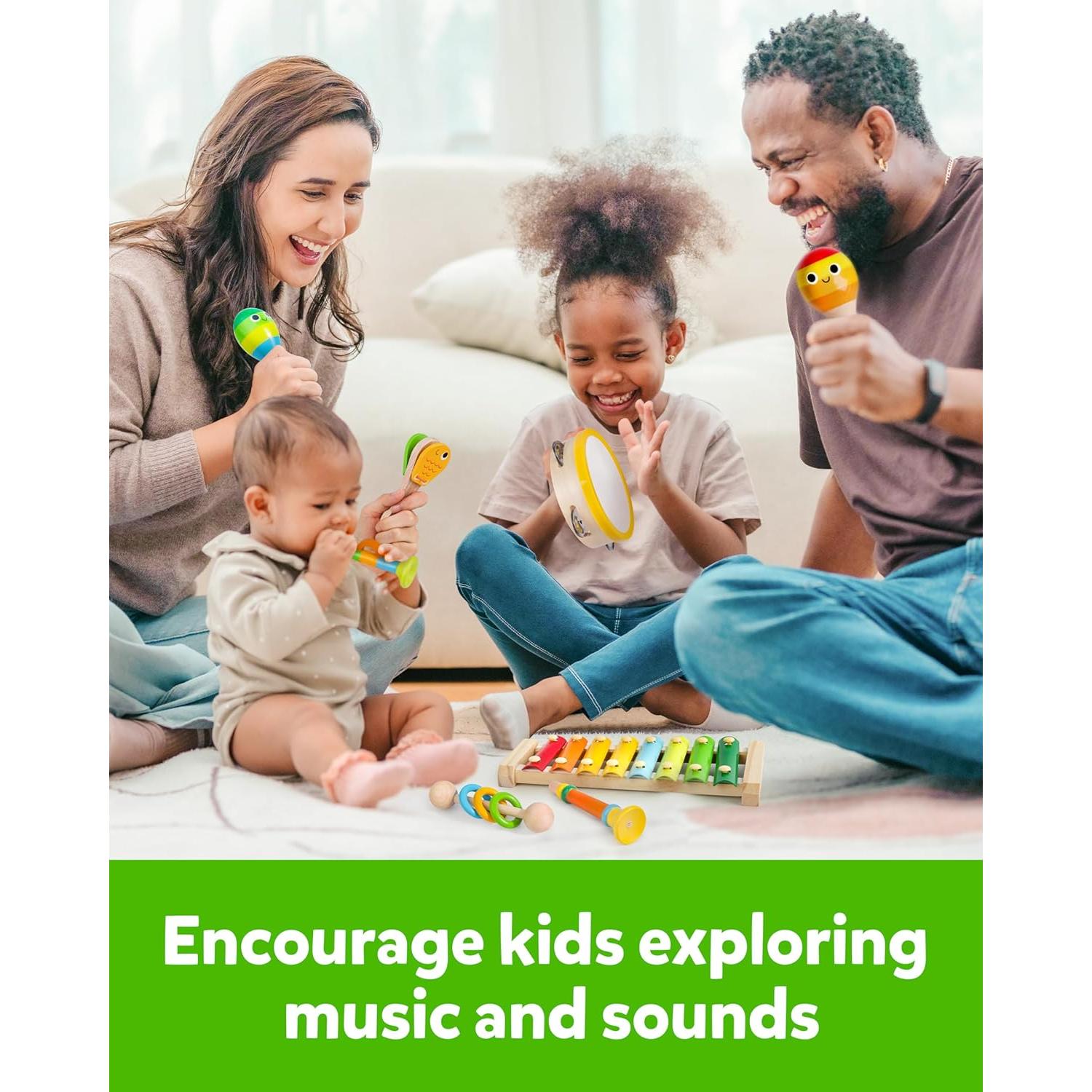 Juego de Instrumentos Musicales Coogam para Niños 3+ Años