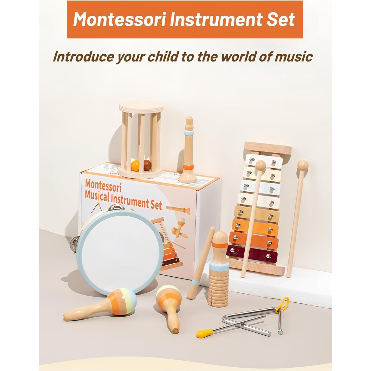 Juego de Instrumentos Musicales Aerofrog para Niños 3+