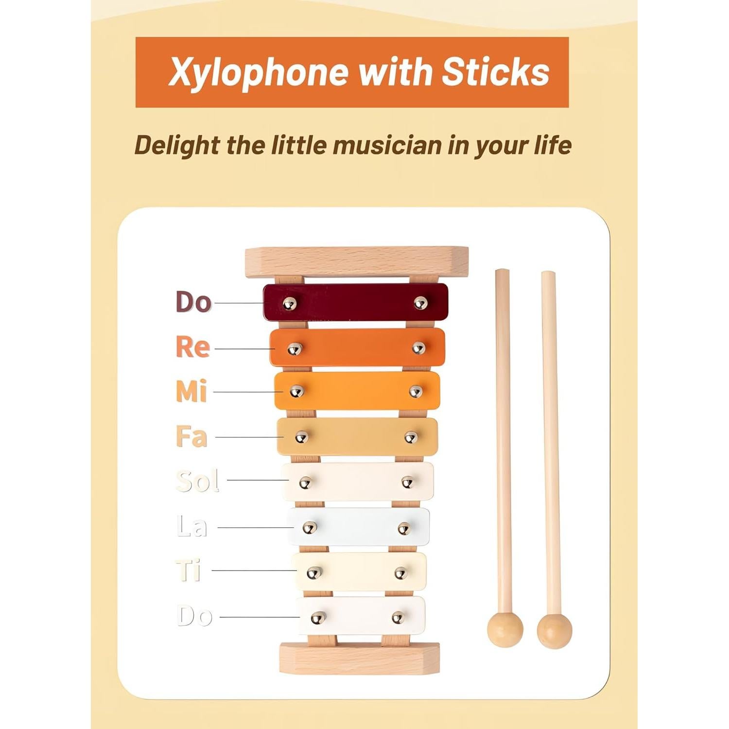 Juego de Instrumentos Musicales Aerofrog para Niños 3+