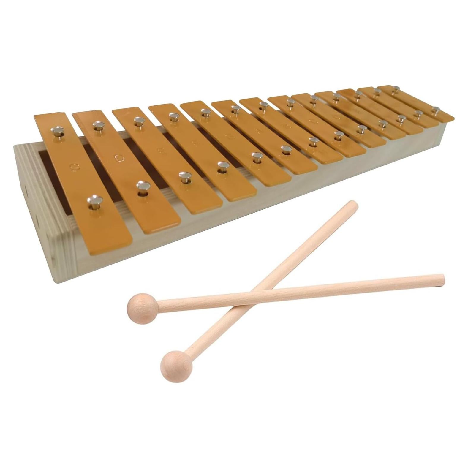 Xilófono de Madera Btuty 13 Notas con 2 Mazos para Principiantes