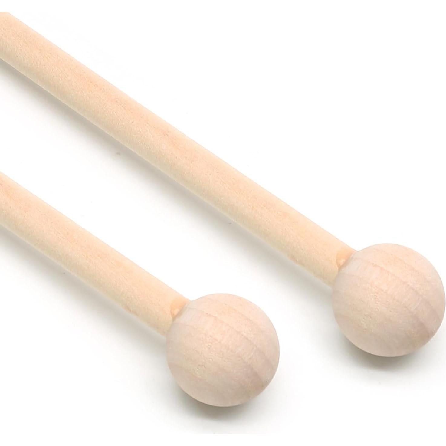 Martillos de Madera Biaungdo para Xilófono - 4 Piezas 22cm