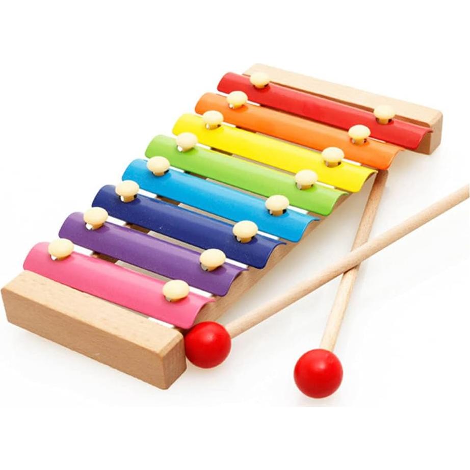 Xilófono de Madera para Niños Blackpaistar - 8 Teclas Musicales