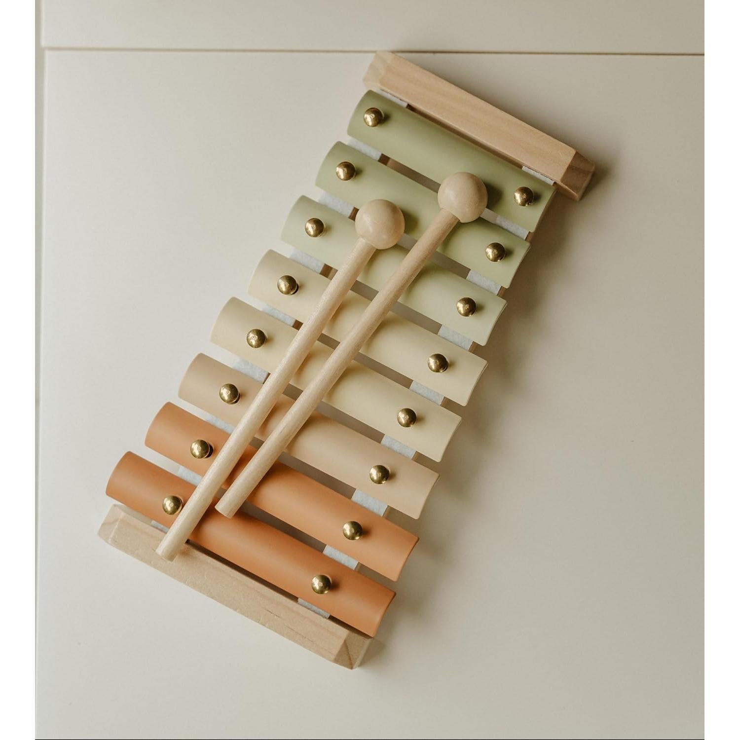 Xilófono de Madera y Juego Conectar Cuatro - Brooklyn Neutral