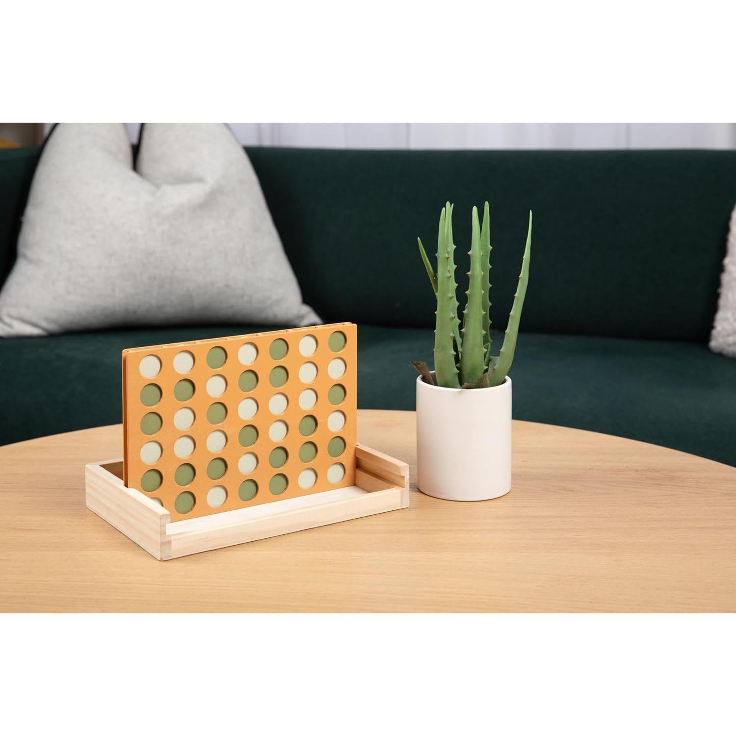 Xilófono de Madera y Juego Conectar Cuatro - Brooklyn Neutral