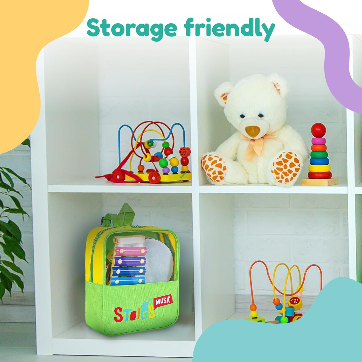 Juego de Instrumentos Musicales de Madera Stoie - 34 Piezas