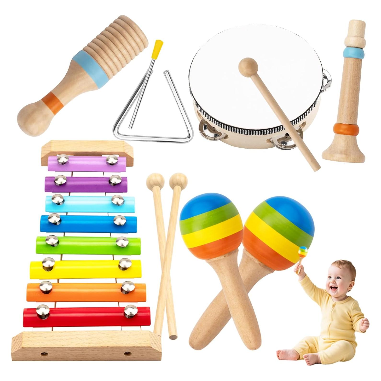 Set de Juguetes Musicales MINGKIDS para Niños 1-3 Años