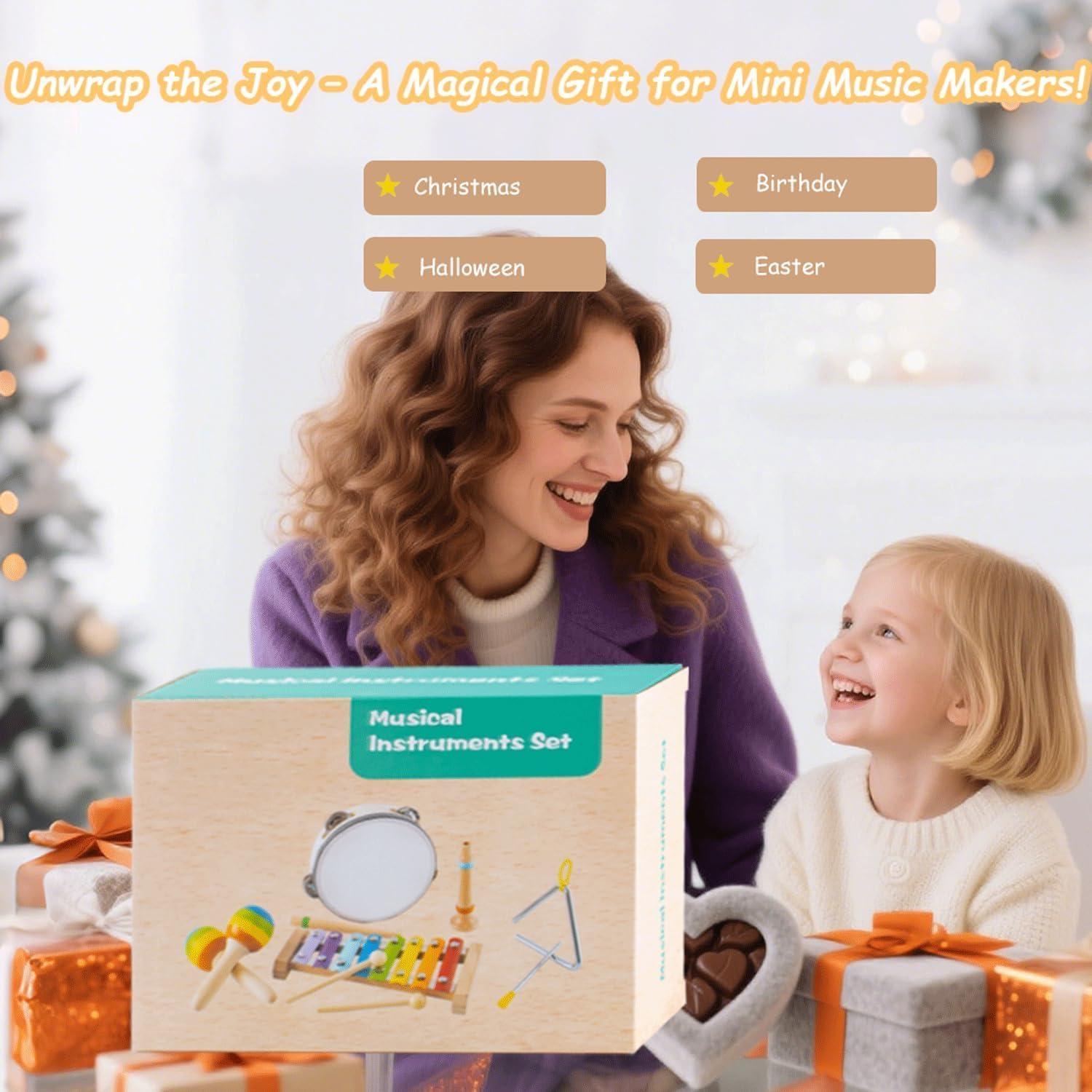 Set de Juguetes Musicales MINGKIDS para Niños 1-3 Años