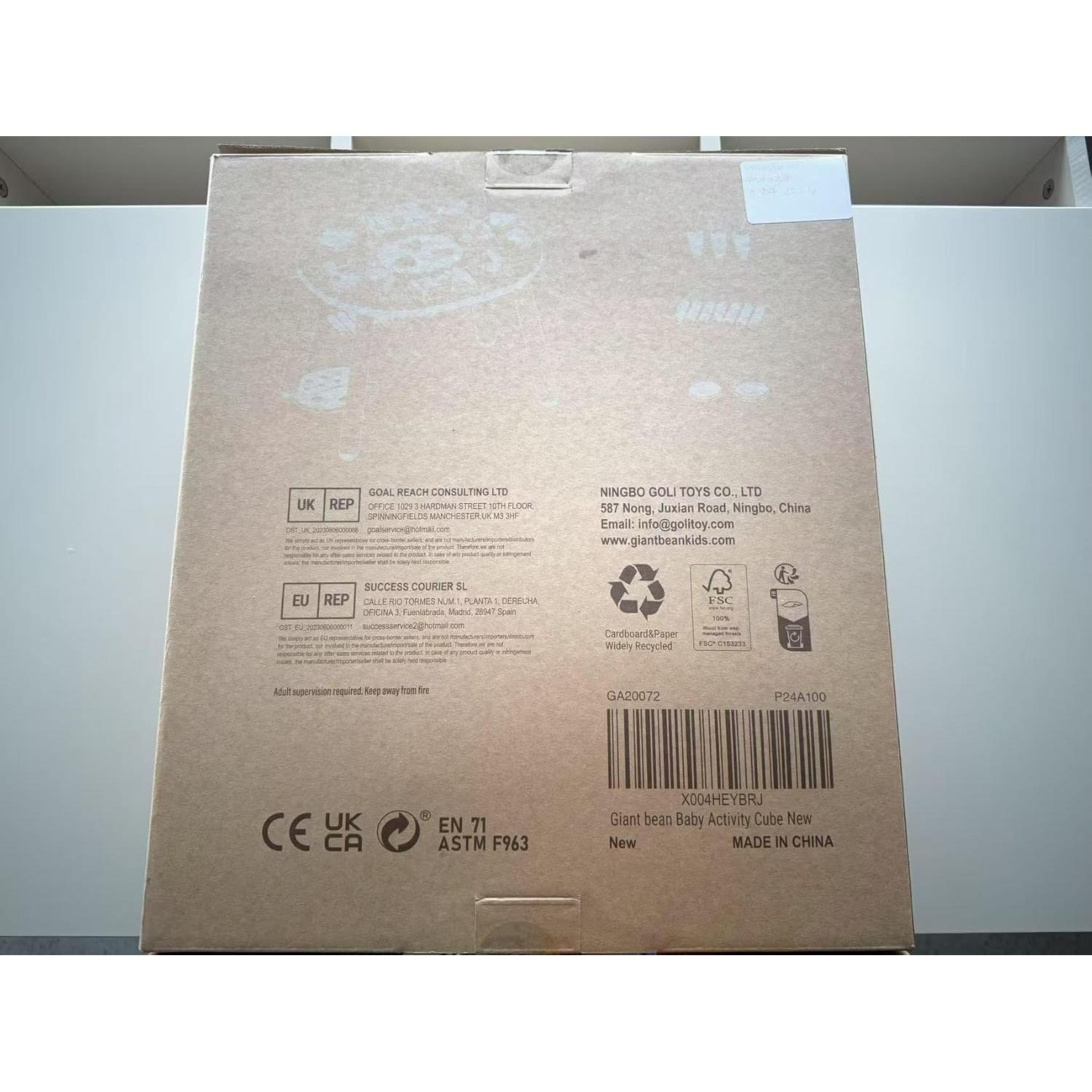 Mesa de Actividades de Madera Giantbean 11-en-1 Montessori