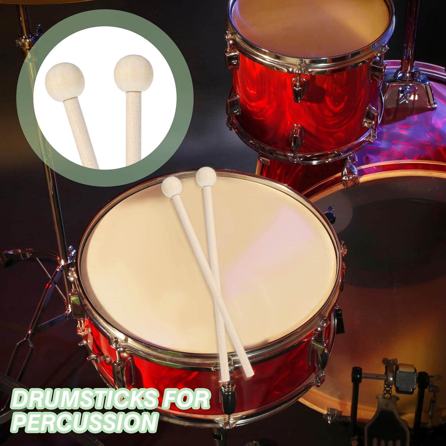 Mallets de Madera para Xilófono 20.32 cm - 2 Piezas