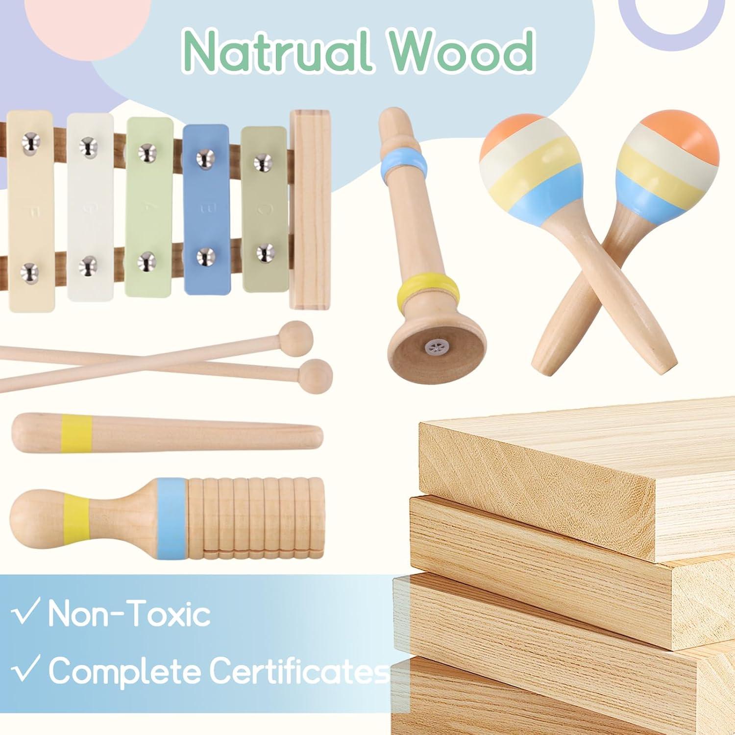 Set de Instrumentos Musicales Montessori Innowis para Niños