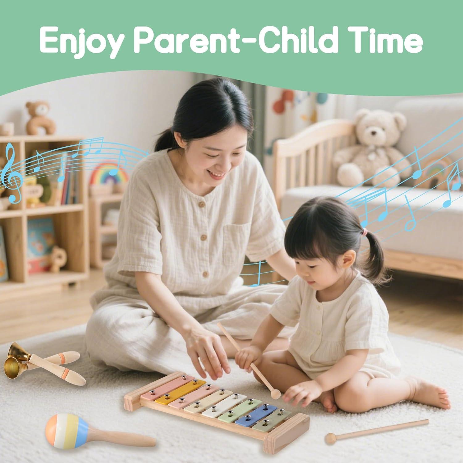 Set de Instrumentos Musicales Montessori Innowis para Niños