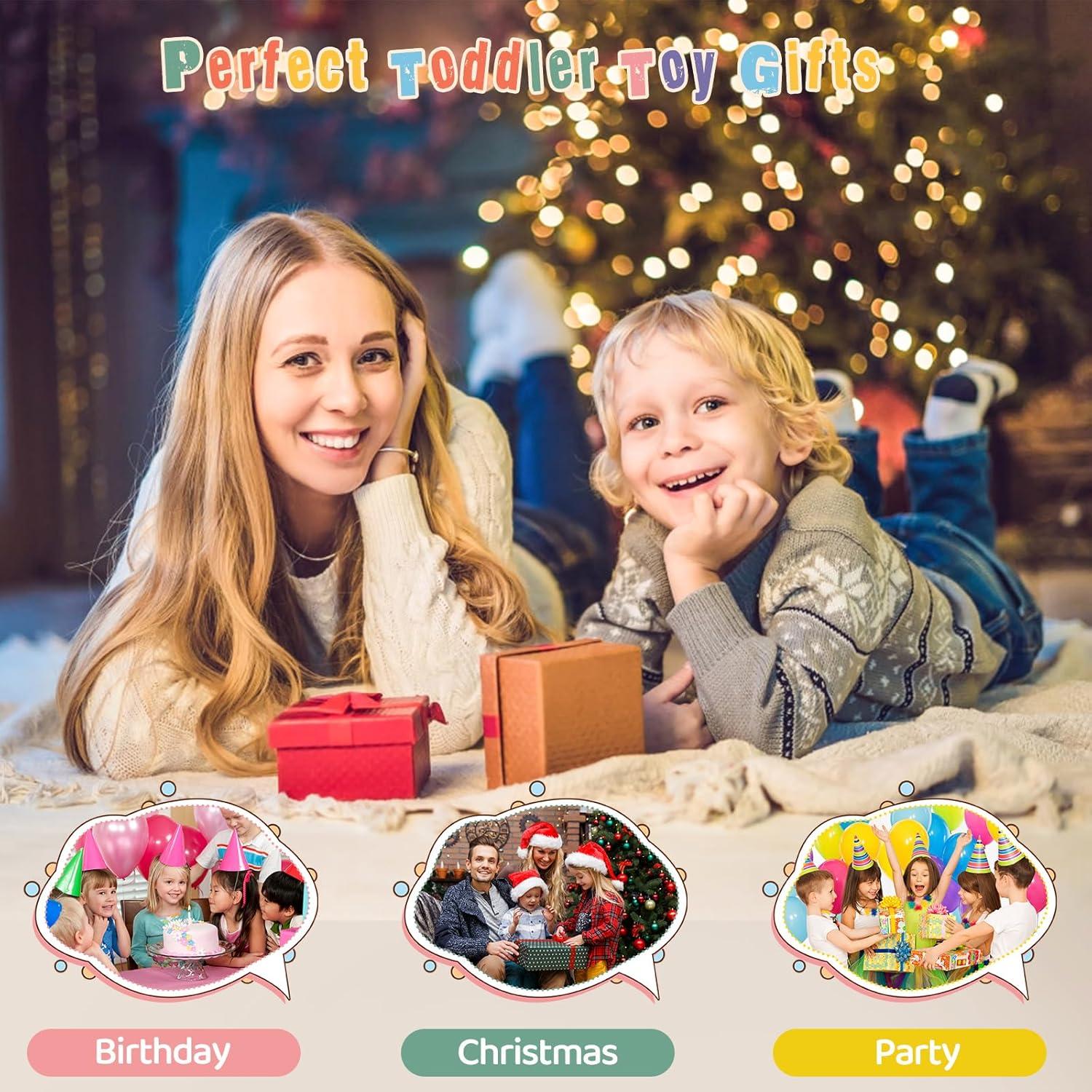 Set de Instrumentos Musicales de Madera Montessori para Niños 1-3 Años