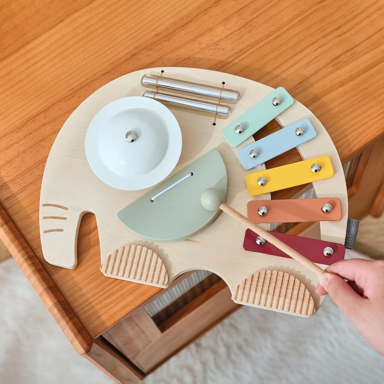 Xilófono Elefante Promise Babe para Bebés - Juguete Musical Educativo