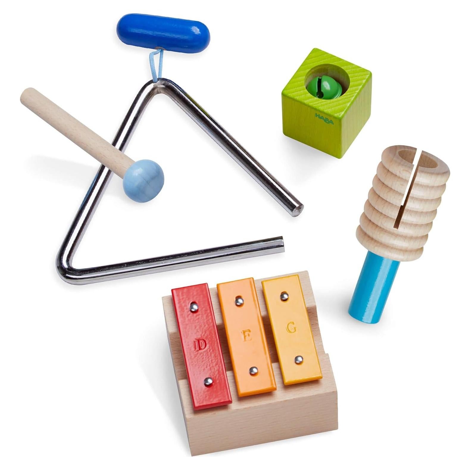 Conjunto Musical HABA 5 Piezas - Juguetes para Niños 2+