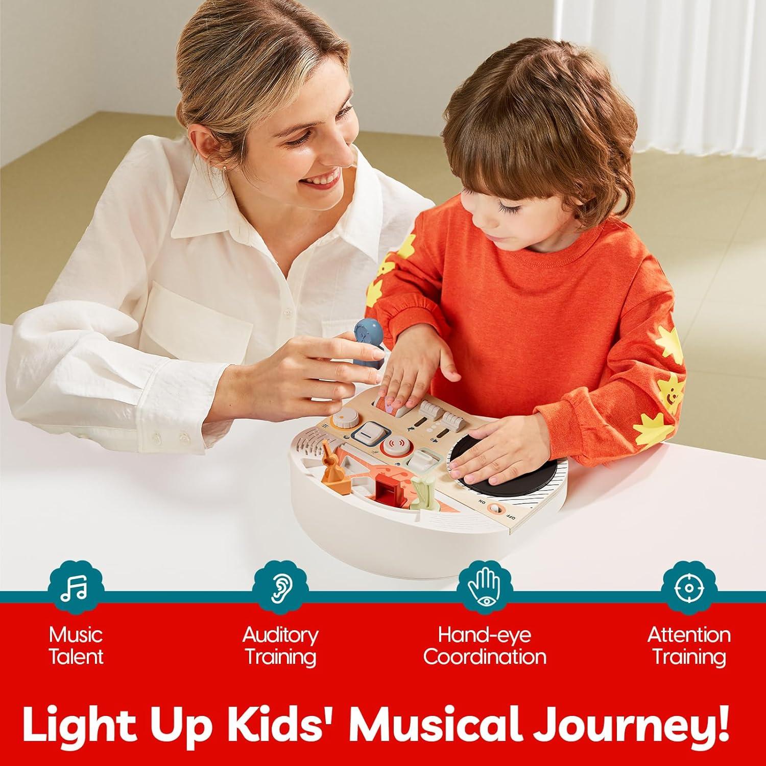 Tablero Musical Sensorial Montessori TOP BRIGHT 14 Actividades