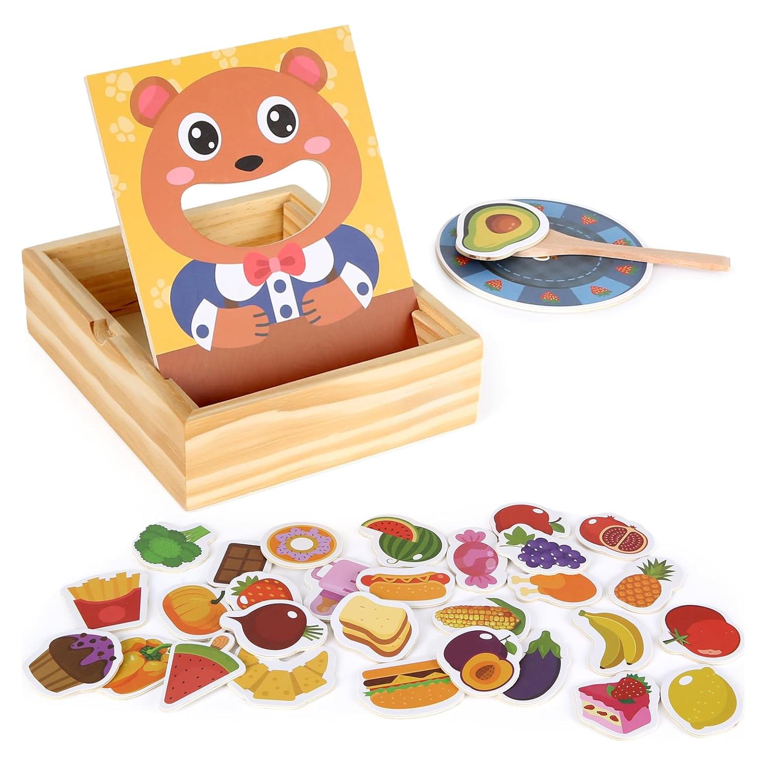 Juguete de Alimentación Montessori Playducate para Niños 1-3 Años