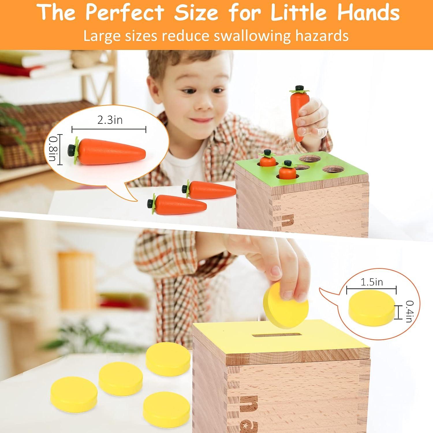 Kit de Juego Nanayo 4-en-1 Montessori para Bebés 1-3 Años