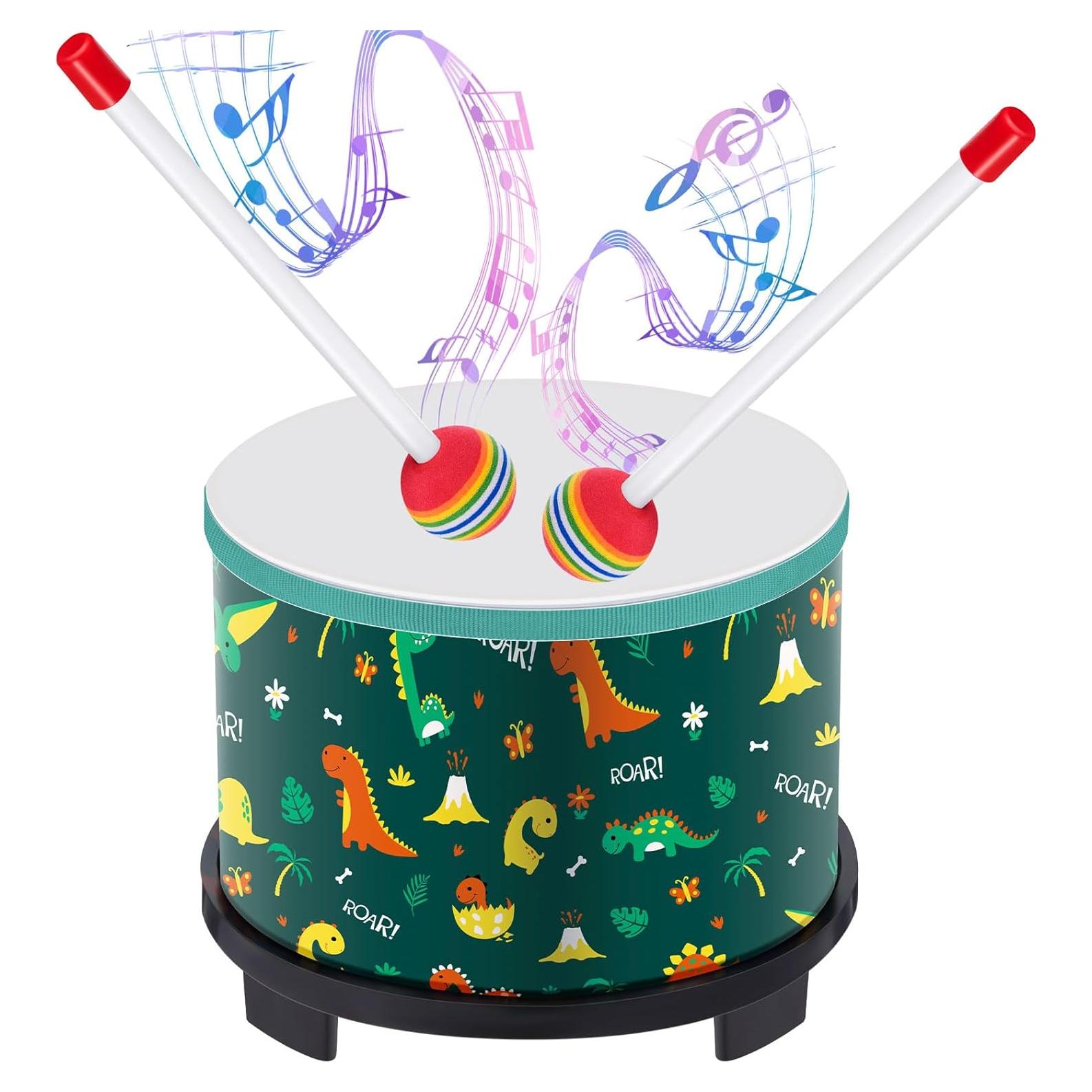 Batería de Suelo Boao para Niños 20.3 x 16.5 cm Dinosaurio