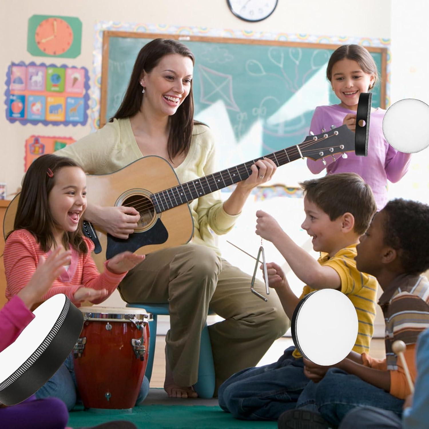 Conjunto de Tambores de Mano CertBuy 4 Pcs 10-25 cm