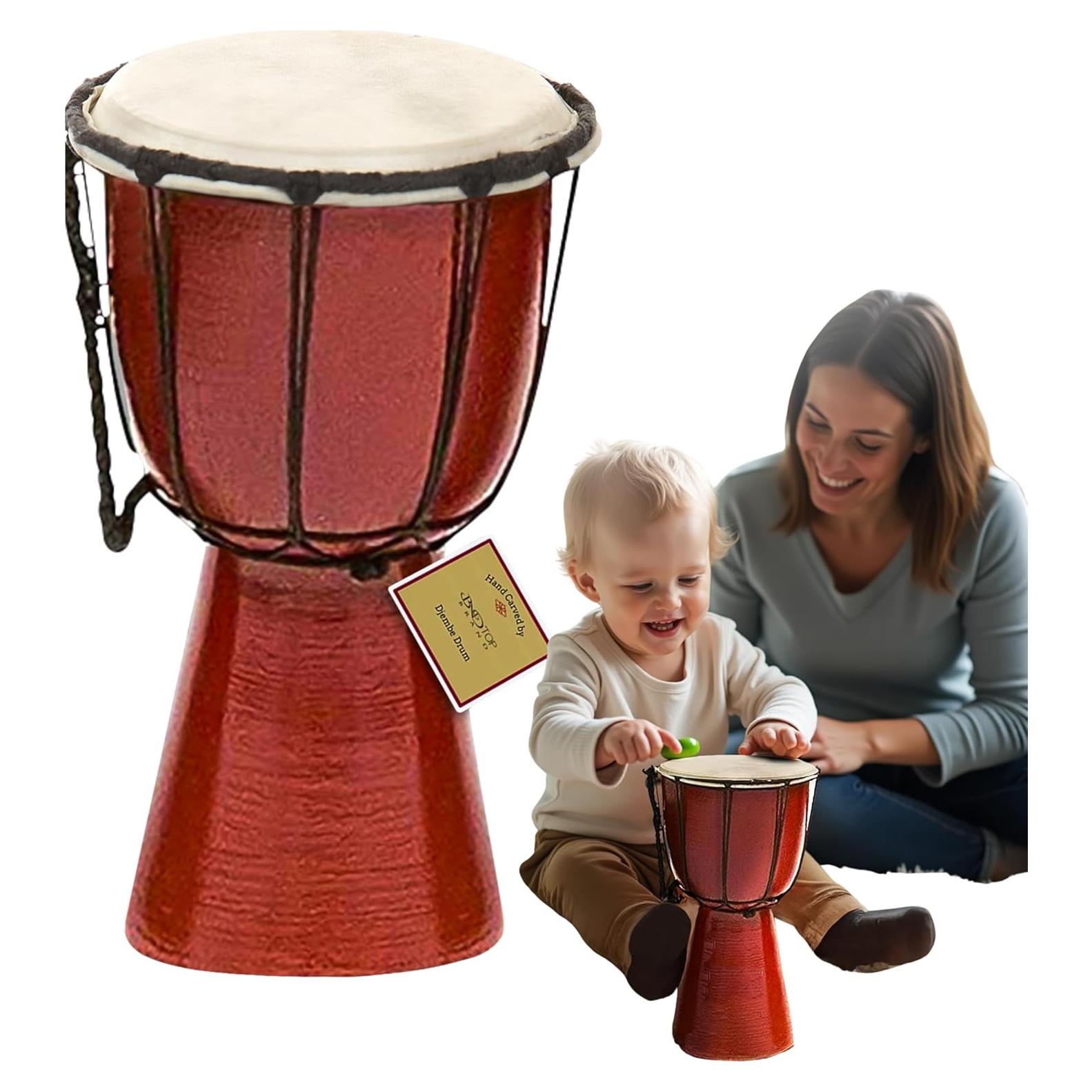 Tambor Djembe BND TOP 10.67x20.32 cm Piel de Cabra