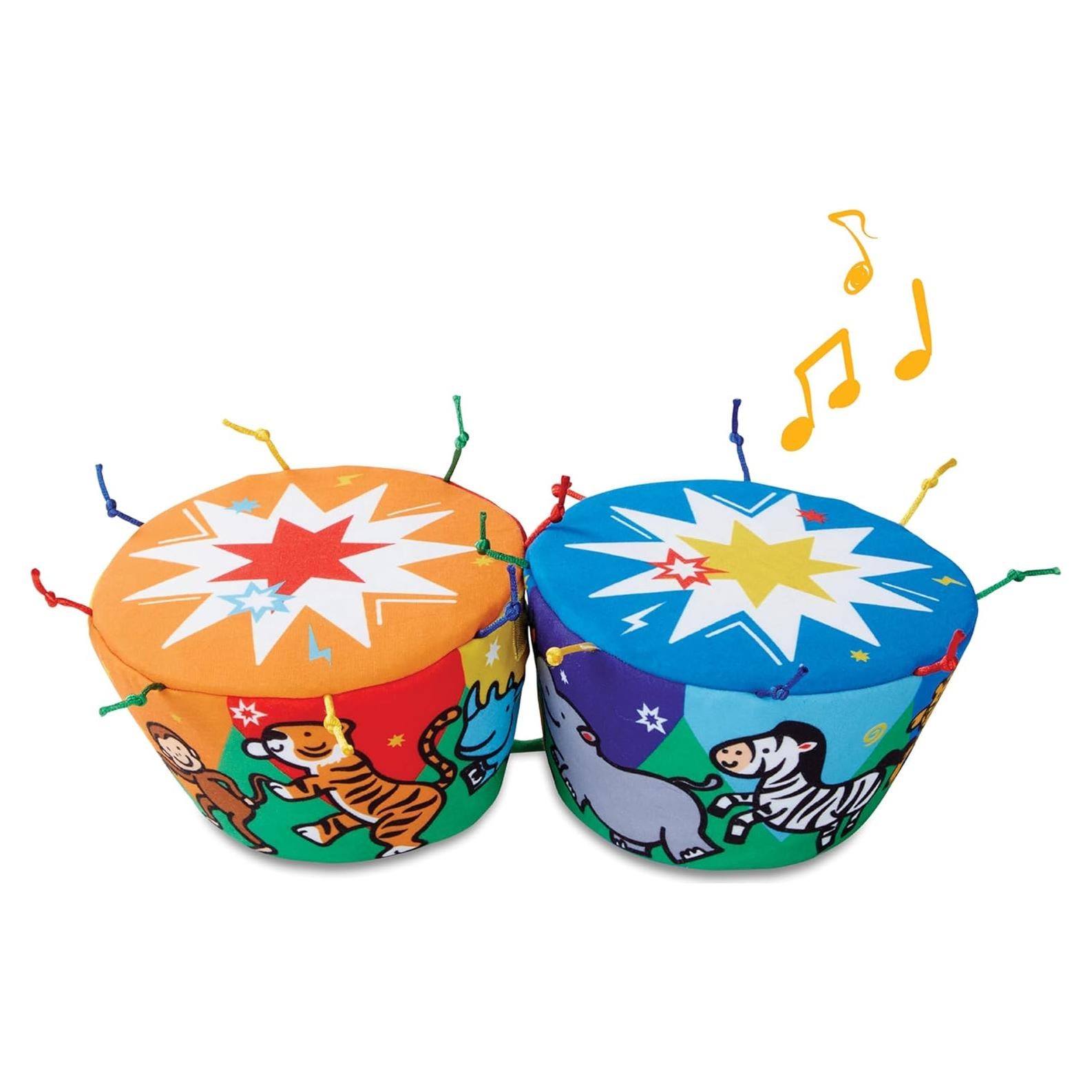 Tambores Bongo Suaves Melissa & Doug 9194 Multicolor 430g