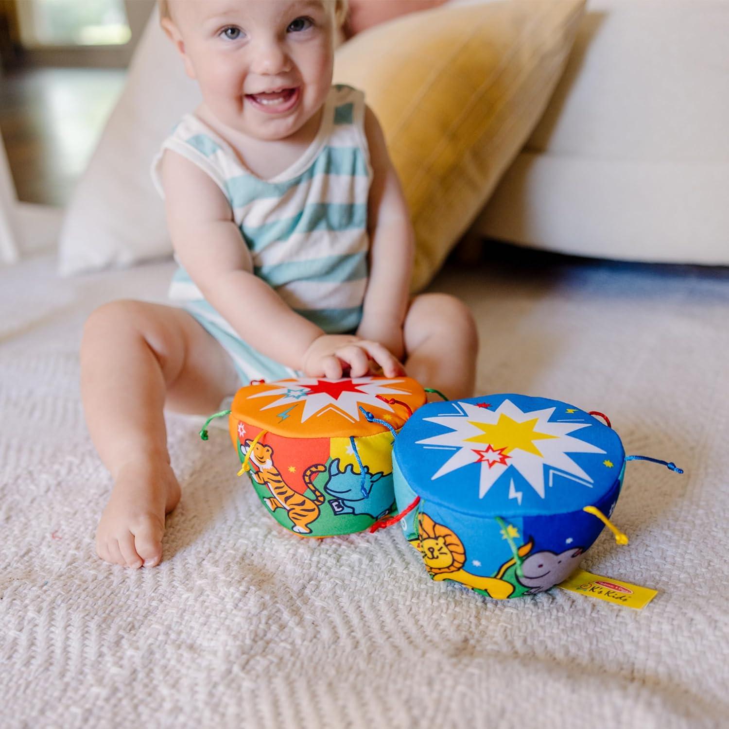 Tambores Bongo Suaves Melissa & Doug 9194 Multicolor 430g