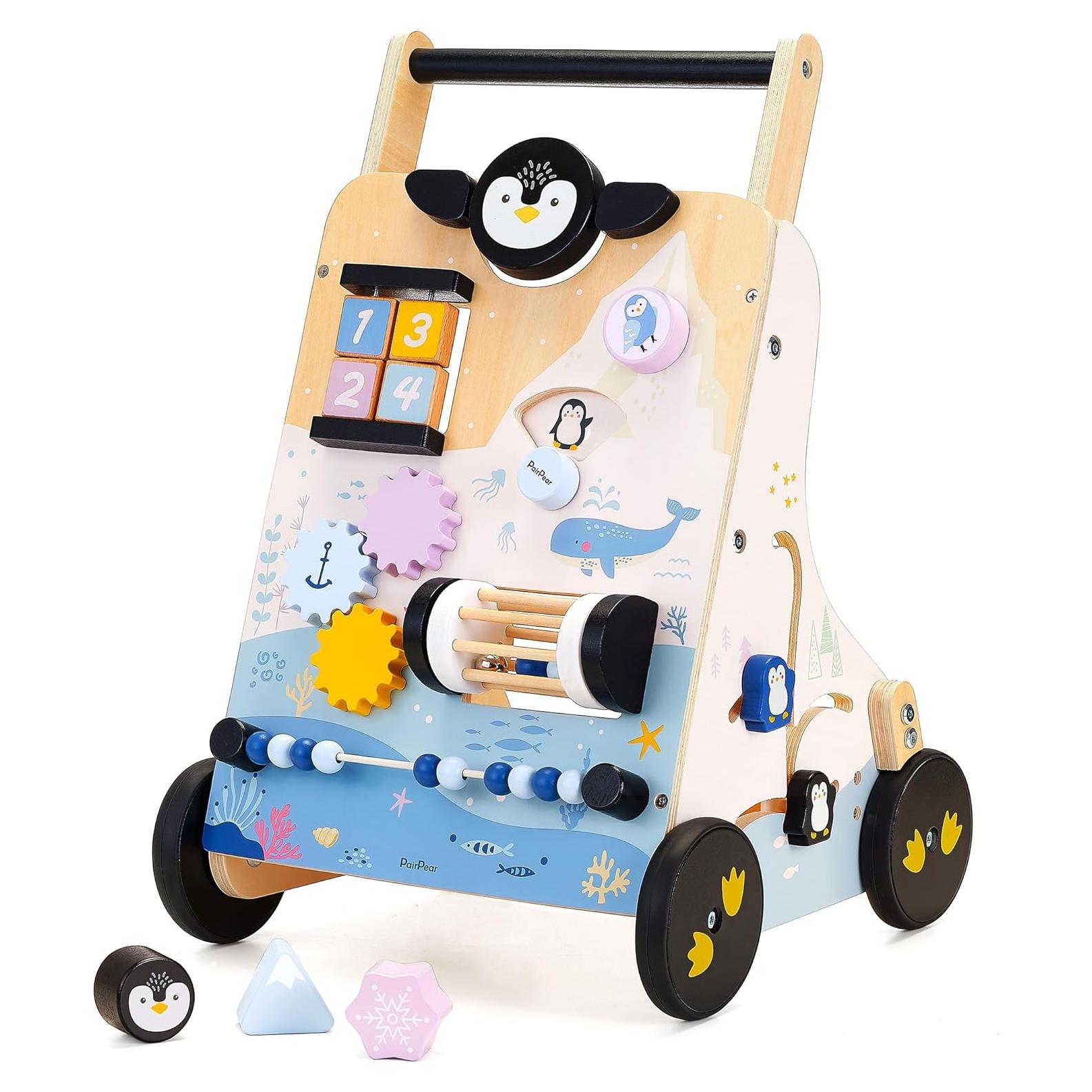 Andador de Madera PairPear Polar Explorer 9 en 1 Montessori
