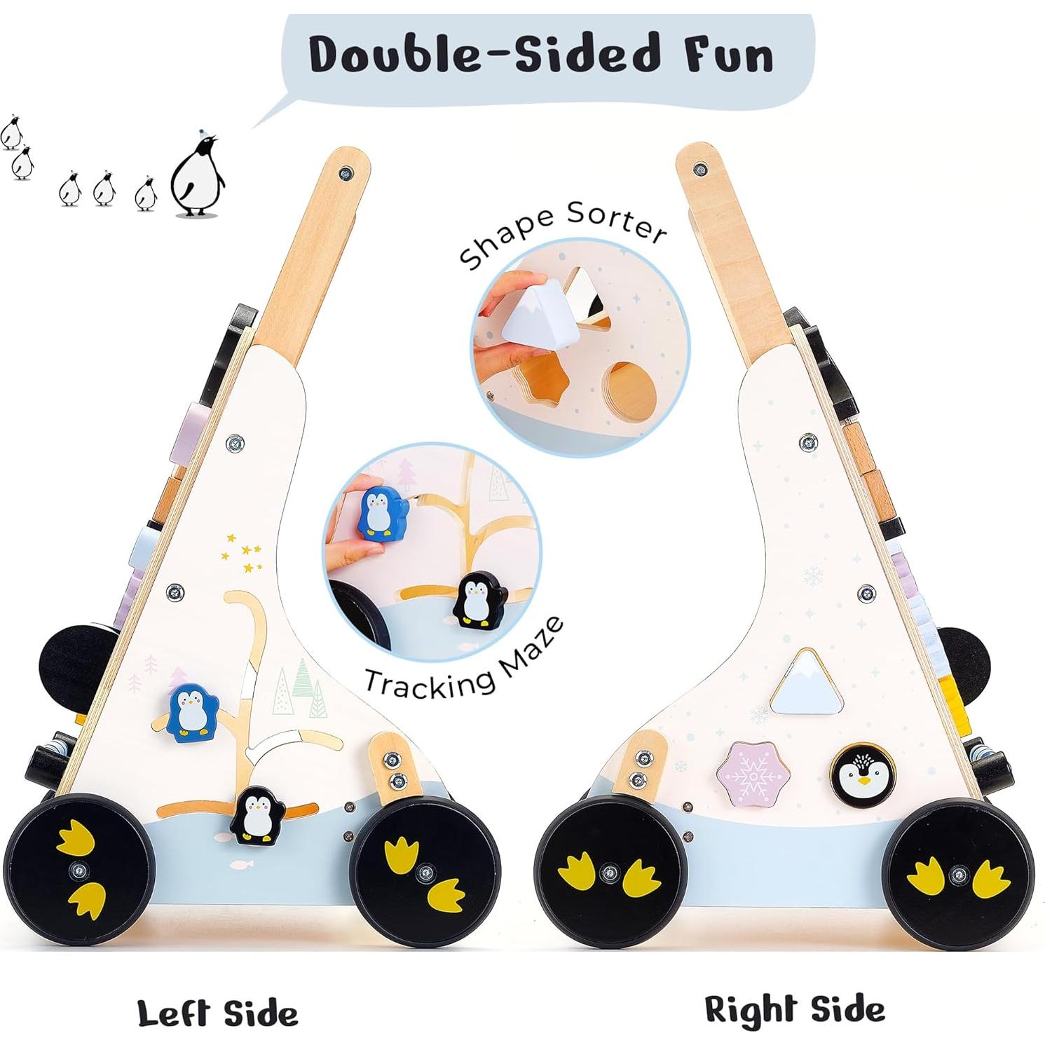 Andador de Madera PairPear Polar Explorer 9 en 1 Montessori