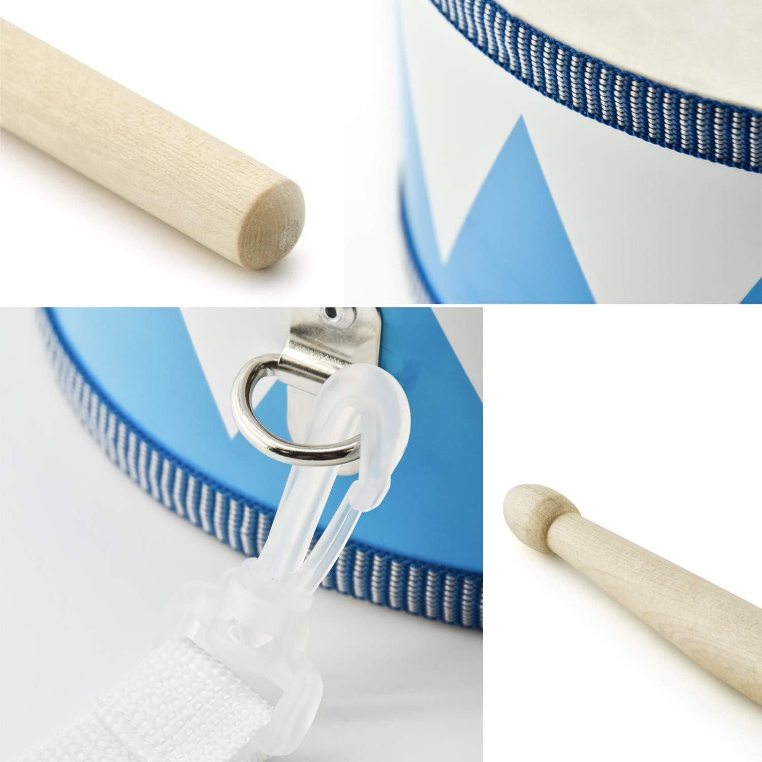 Juego de Tambores para Niños MUSICUBE 20.5 cm Madera Educativo