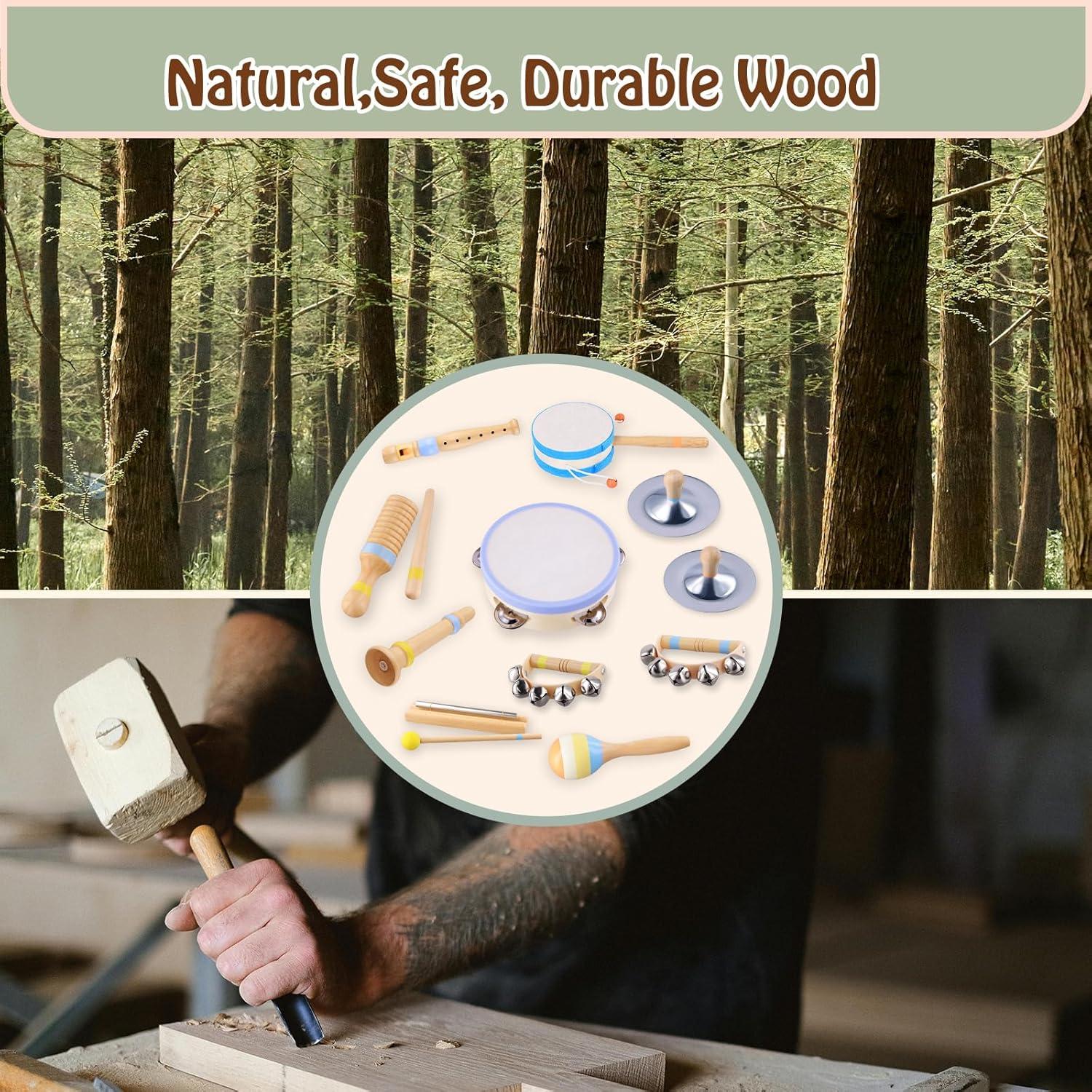 Set de Instrumentos Musicales Montessori Innowis para Bebés